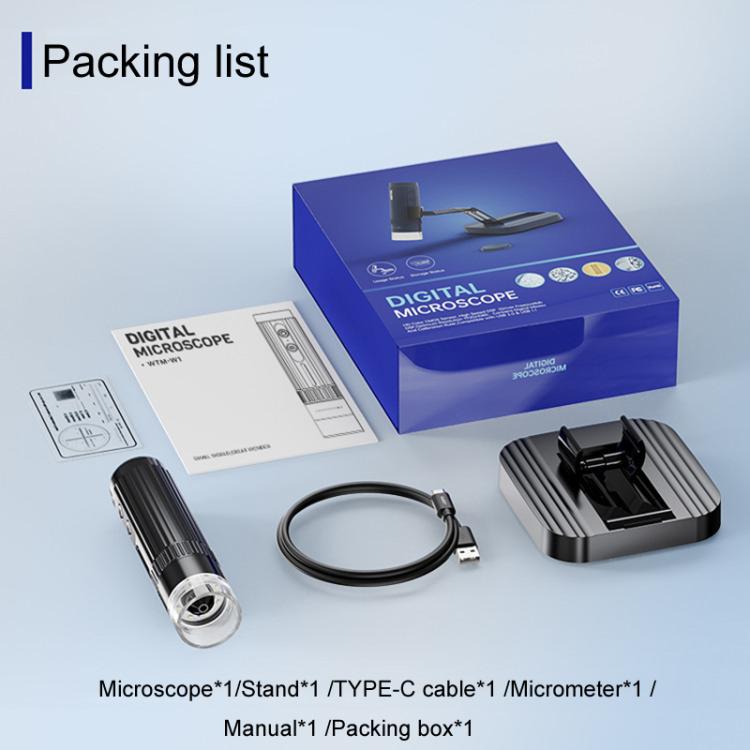 Microscopio digitale wireless portatile 1000X HD