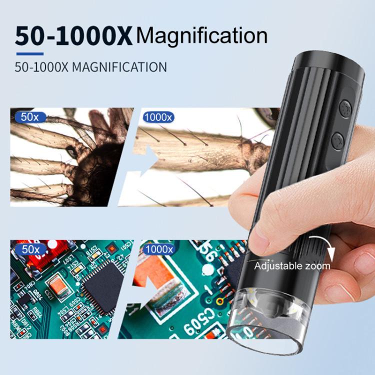 Microscopio digitale wireless portatile 1000X HD