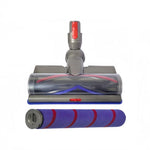 Spazzola per pavimenti con aspirazione regolabile per aspirapolvere Dyson V7 / V8 / V10 / V11 / V15 / G5, Direct Drive Bristle Roller, Soft Roller, Direct Drive Head+Soft Roller Set, Soft Head+Bristle Roller Set