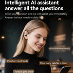 M127 AI Smart Translation Bluetooth Earphones