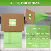 For Oreck BB Vacuum Cleaner Replacement Paper Bag Filter Dust Collection Bag, 10pcs