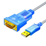 DTECH  DT-5011 USB 2.0 to RS232 Serial Adapter Cable, FT232 & ZT213 Dual-Chip with LED Indicator, 0.5m, 1m, 1.5m, 2m, 3m, 5m