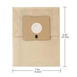 2 sacchetti di carta per la raccolta della polvere per aspirapolvere Bissell 4122 / 2154A, sacchetti filtro per la polvere