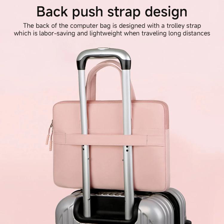 13-13.3inch Universal Laptop Bag Women Lightweight Gaming Computer Bag, Pink, Beige, Gray, Green, Blue, Black