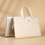 14-14.6inch Universal Laptop Bag Briefcase Women Multifunctional Shockproof Computer Bag, Green, Beige, Pink, Gray, Black, Blue
