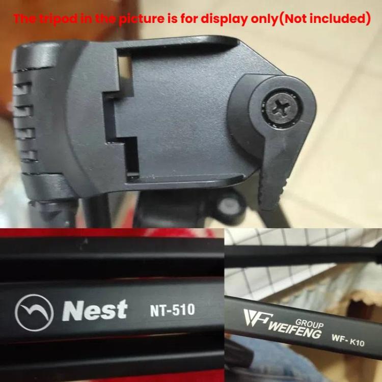 Piastra a sgancio rapido per treppiede Velbon QB-32, Weifeng WF-K10/320 e NEST NT-510/530., WF-K10