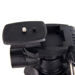 Piastra a sgancio rapido da 42,5 mm per treppiede e adattatore per smartphone/fotocamera DSLR