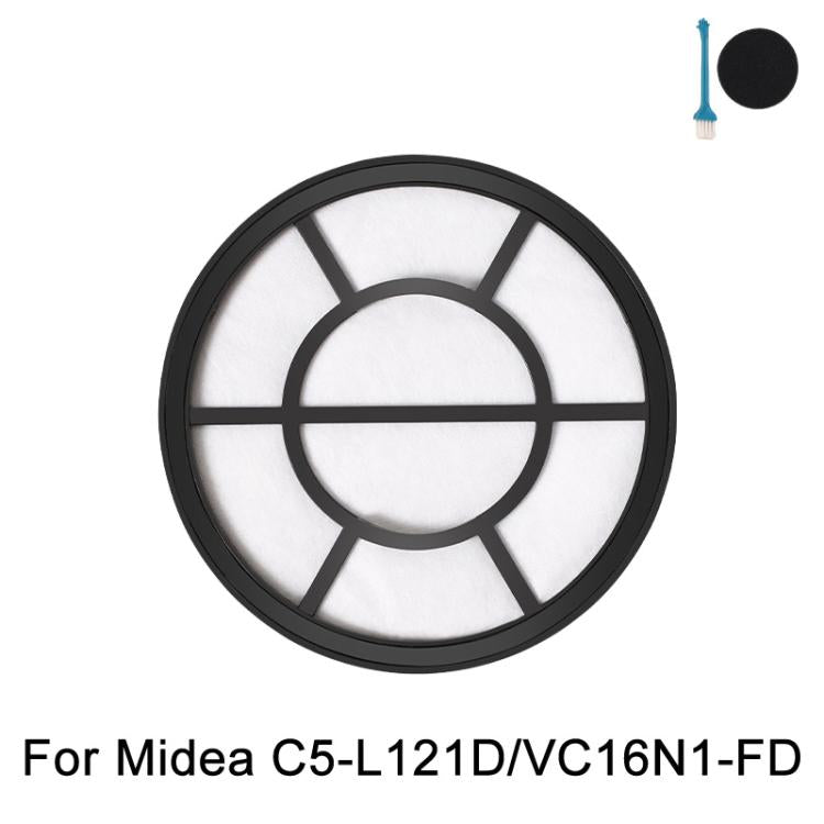 Per aspirapolvere Midea C5-L121D / VC16N1-FD: filtro di ingresso, elemento filtrante in cotone