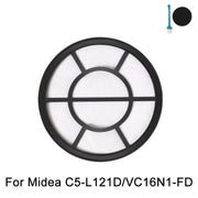 For Midea C5-L121D / VC16N1-FD Vacuum Cleaner Parts Inlet Filter Cotton Filter Element