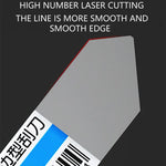 Solder Paste Scraper Tin Paste Remover Blade Stainless Steel Scraper Tin Removal Tool, MaAnt Flat, MaAnt Obique