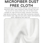 Panno antistatico e senza polvere per la riparazione di pellicole per cellulari, panni per la pulizia industriale, panni per la pulizia senza pelucchi, MaAnt 50pcs /Pack Superfine Fiber Dustless Cloth, MaAnt 100pcs /Pack Electrostatic Fiber Dustless Cloth