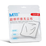 Panno antistatico e senza polvere per la riparazione di pellicole per cellulari, panni per la pulizia industriale, panni per la pulizia senza pelucchi, MaAnt 50pcs /Pack Superfine Fiber Dustless Cloth, MaAnt 100pcs /Pack Electrostatic Fiber Dustless Cloth