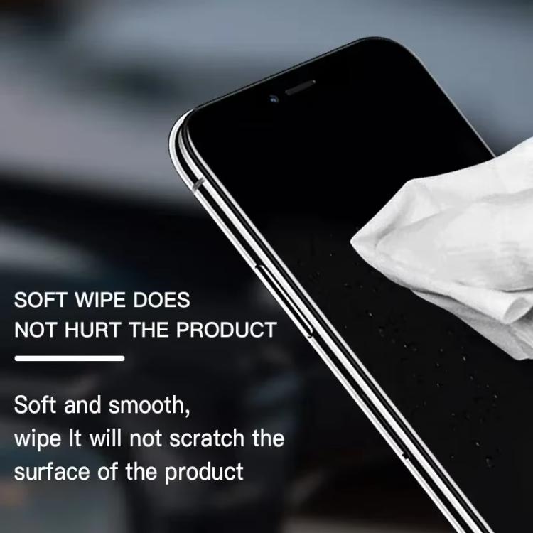 Panno antistatico e senza polvere per la riparazione di pellicole per cellulari, panni per la pulizia industriale, panni per la pulizia senza pelucchi, MaAnt 50pcs /Pack Superfine Fiber Dustless Cloth, MaAnt 100pcs /Pack Electrostatic Fiber Dustless Cloth