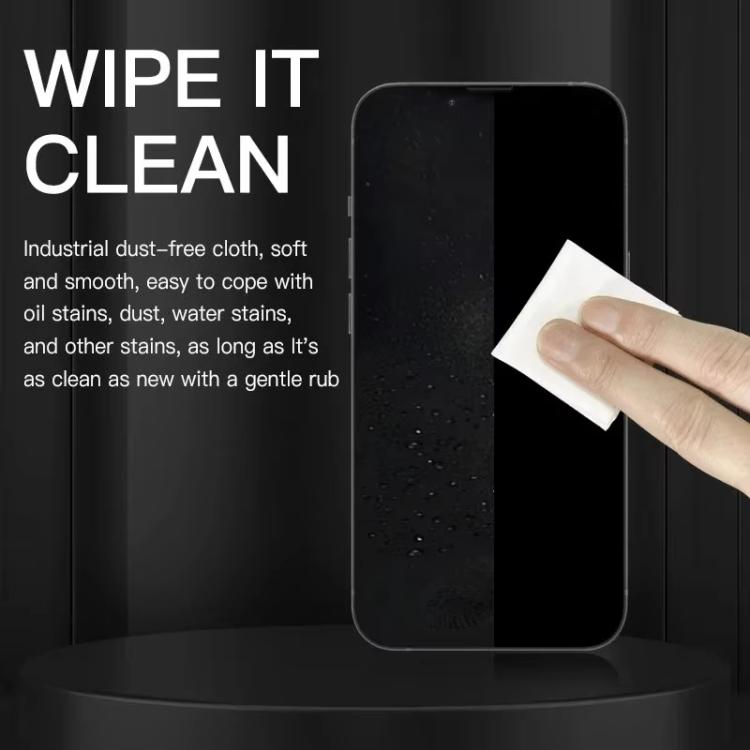 Panno antistatico e senza polvere per la riparazione di pellicole per cellulari, panni per la pulizia industriale, panni per la pulizia senza pelucchi, MaAnt 50pcs /Pack Superfine Fiber Dustless Cloth, MaAnt 100pcs /Pack Electrostatic Fiber Dustless Cloth
