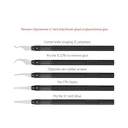 Cell Phone Repair Rework Blade Pry Knife Motherboard Scraping Cutting Degumming Tool, M075