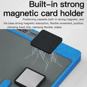 Universal Magnetic Base Cell Phone CPU Motherboard Maintenance Middle Layer Layered Tinning Platform, C2