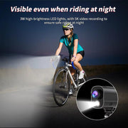 Videocamera d'azione 5K WiFi Sport DV per ciclismo con luce LED e stabilizzazione elettronica dell'immagine (EIS)