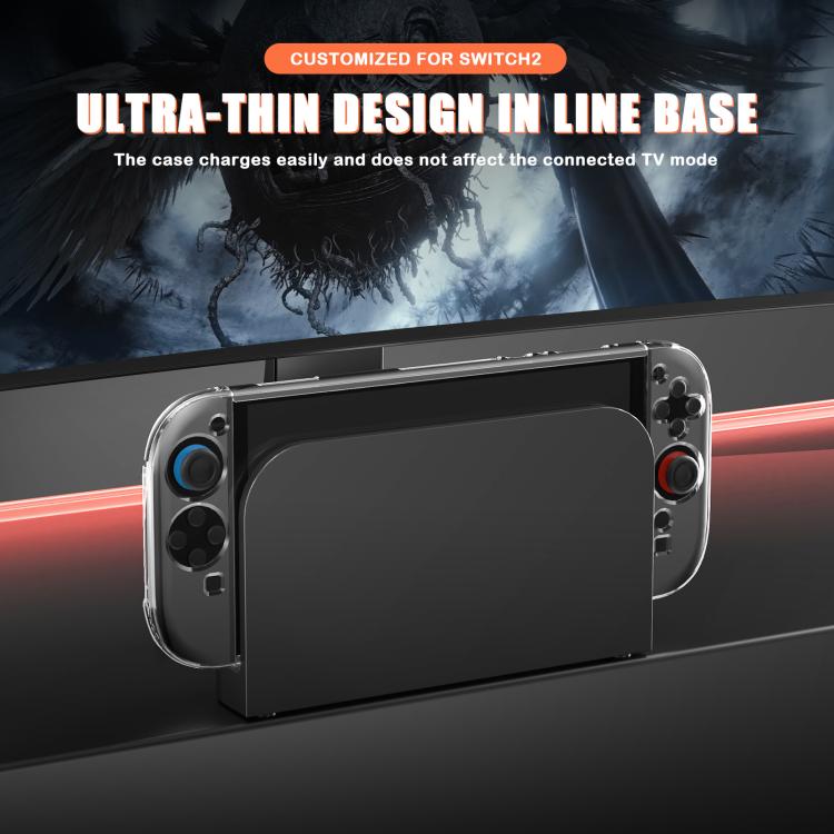 Custodia trasparente Crystal Shell per Nintendo Switch 2