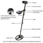 Metal Detector portatile MD-6010 alta sensibilità