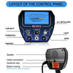 Metal Detector portatile MD-6010 alta sensibilità