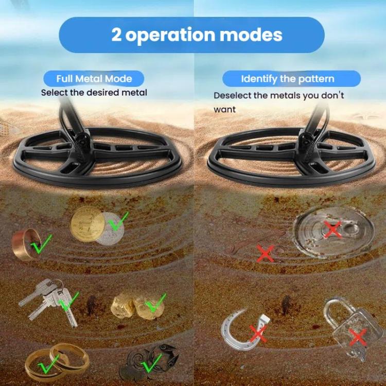 Metal Detector portatile MD-6010 alta sensibilità