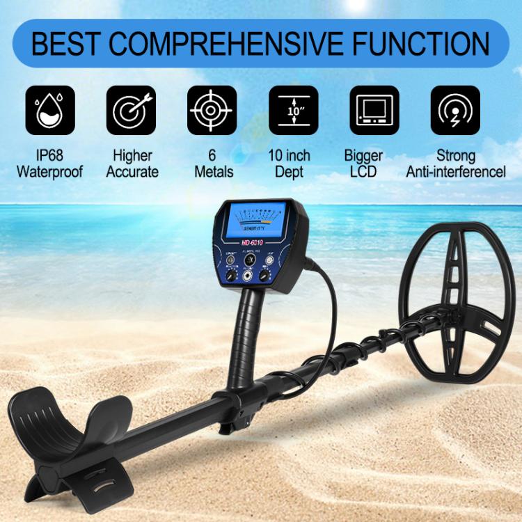 Metal Detector portatile MD-6010 alta sensibilità