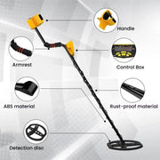 Goint MD6350 Handheld Underground Metal Detector Outdoor Archaeology Waterproof Treasure Hunting Detector, MD6350