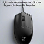 Chasing Leopard 316 1.5m Office Home Wired USB Optical Computer Mouse, 316