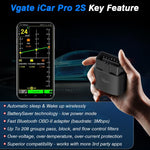 Strumento diagnostico di risveglio wireless Bluetooth Vgate 3m bps, Bluetooth 5.3