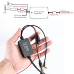 Autoradio 3 in 1 FM/AM/DAB con antenna e amplificatore di segnale.