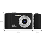 Fotocamera Q21 4K ad alta definizione con zoom digitale 16x e 96 megapixel.