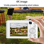 Fotocamera Q21 4K ad alta definizione con zoom digitale 16x e 96 megapixel.