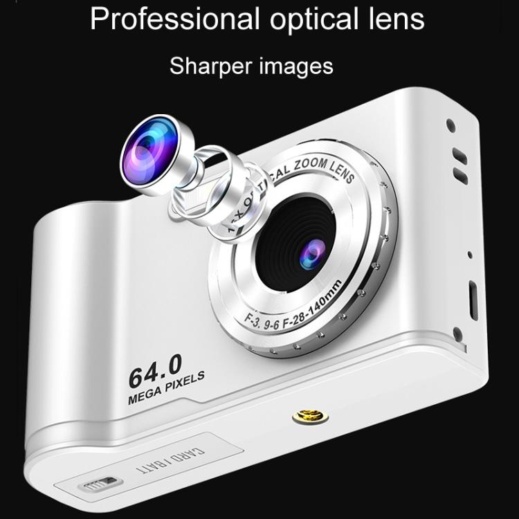 Fotocamera Q21 4K ad alta definizione con zoom digitale 16x e 96 megapixel.