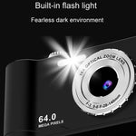 Fotocamera Q21 4K ad alta definizione con zoom digitale 16x e 96 megapixel.