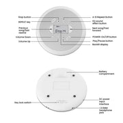 Lettore CD portatile Kecag KC-707 con riproduzione MP3