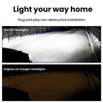 2 mini fari a LED integrati a collegamento diretto per auto