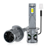 2 lampadine mini LED per fari auto con ventola di raffreddamento e collegamento diretto