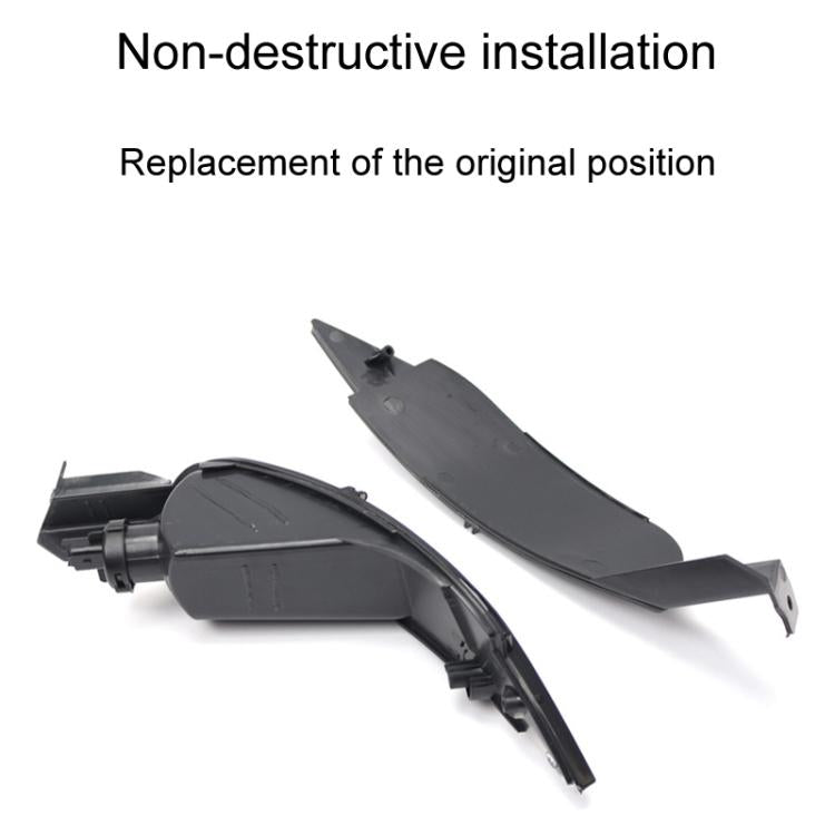 Per Ford Fiesta 2009-2015 Hatchback Fendinebbia posteriore Fanale posteriore catarifrangente OE 8A6115500AB, Red Left, Red Right, Gray Left, Gray Right