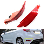 Per Ford Fiesta 2009-2015 Hatchback Fendinebbia posteriore Fanale posteriore catarifrangente OE 8A6115500AB, Red Left, Red Right, Gray Left, Gray Right