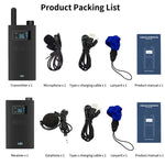Microfono wireless 2.4G per conferenze e guide turistiche