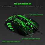 iMICE X9 USB Gaming Optical Wired Mouse, X9