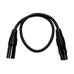 Cavo per microfono stereo VEGGIEG da maschio a femmina, amplificatore XLR bilanciato in rame, cavo audio Cannon, 0.3m, 0.5m, 1m, 1.5m, 2m, 3m, 5m, 8m, 10m, 15m, 20m