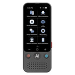 Dispositivo di traduzione automatica multilingue con intelligenza artificiale e schermo da 3,1 pollici, 139 lingue online/17 offline, traduzione in tempo reale di voce, foto e testo., Z15W