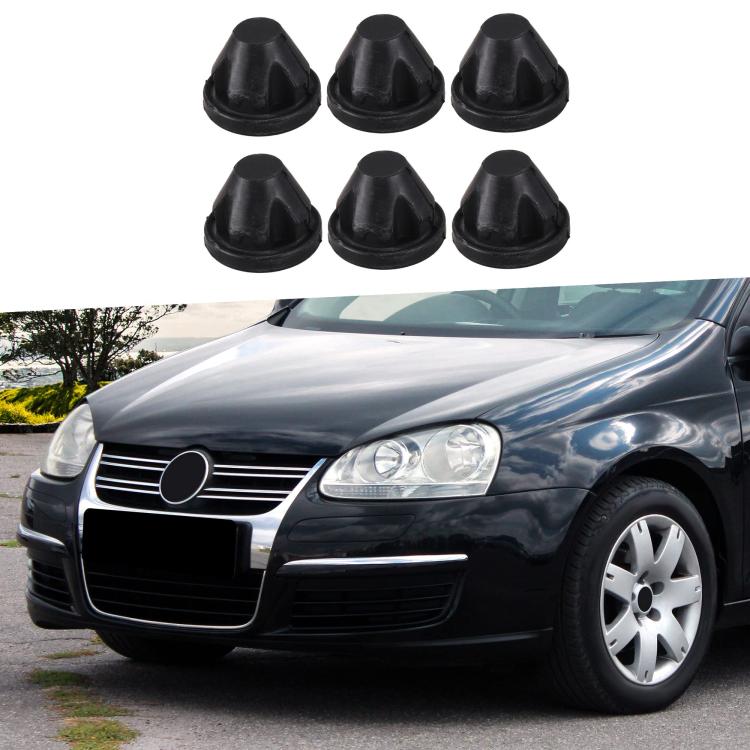 03G103184C Set 6 in 1 per Audi A3 Gommino per cofano motore Parti decorative
