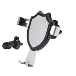Supporto per telefono da auto girevole a 360 gradi con clip per bocchetta dell'aria., Gray Eagle Beak Clip, Silver Eagle Beak Clip, Gold Eagle Beak Clip, Gray Straight Clip, Silver Straight Clip, Gold Straight Clip