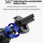 Supporto per telefono da auto girevole a 360 gradi con clip per bocchetta dell'aria., Gray Eagle Beak Clip, Silver Eagle Beak Clip, Gold Eagle Beak Clip, Gray Straight Clip, Silver Straight Clip, Gold Straight Clip