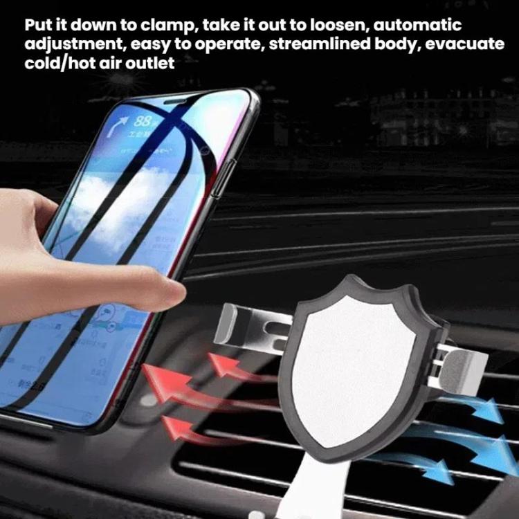 Supporto per telefono da auto girevole a 360 gradi con clip per bocchetta dell'aria., Gray Eagle Beak Clip, Silver Eagle Beak Clip, Gold Eagle Beak Clip, Gray Straight Clip, Silver Straight Clip, Gold Straight Clip