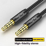 Cavo audio AUX 3.5mm maschio-maschio 1-3 metri