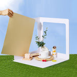 Set di 19 pezzi di fondali 3D per riprese in diretta e fotografia di prodotti., 35cm, 47cm, 60cm