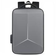 15.6-16.6 Inch Hard Shell Laptop Backpack with USB+Type-C Charging Ports Unisex Anti-Theft  Business Travel Bag, Gray, Blue, Black, Airbag Gray, Airbag Blue, Airbag Black